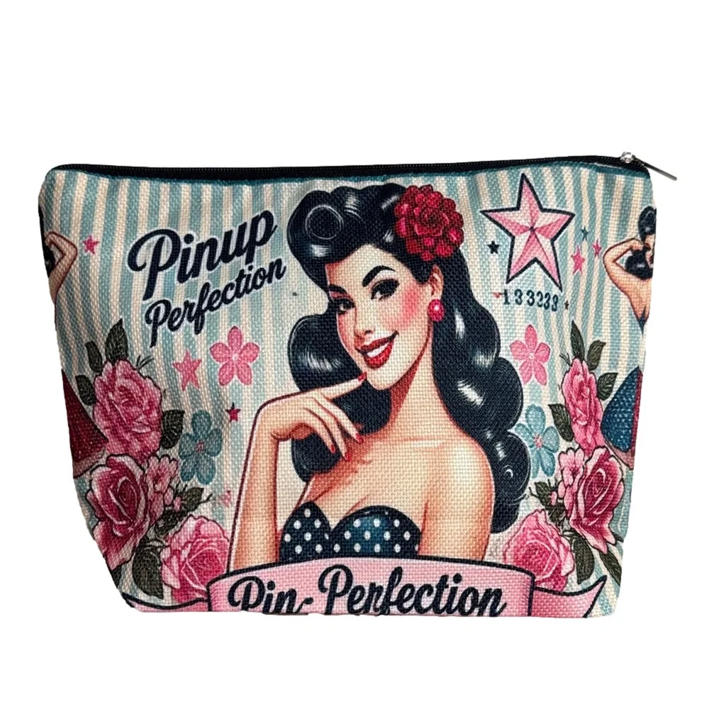 Pinup Perfection Cosmetic Makeup Travel Bag NWT